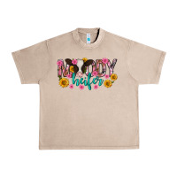 French Oak Moody Heifer Mother's Day Urban Heavy Tee - texasbilliewilder