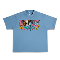 Pebble Blue Moody Heifer Mother's Day Urban Heavy Tee - texasbilliewilder