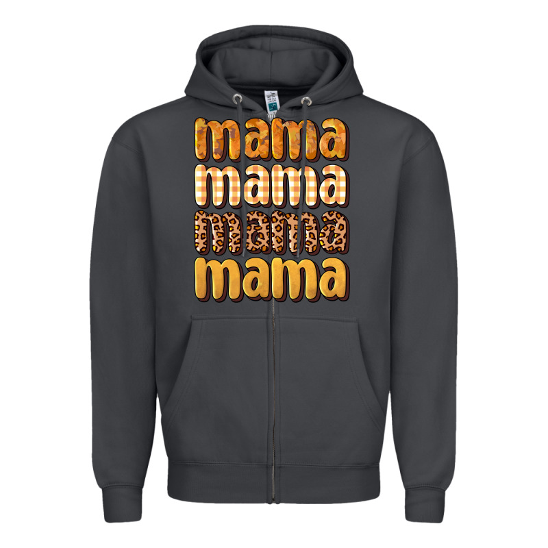 Mama Fall Zipper Hoodie by BundleAndBundleShop | Teevron
