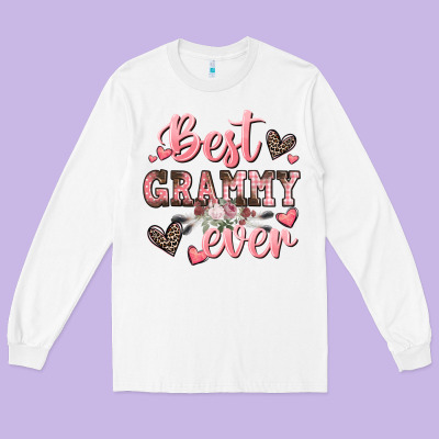 Best Grammy Ever Mother's Day Long Sleeve Tee Designed By Cowgirlartshop