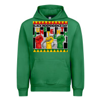 Emerald black independence day juneteenth tumbler Urban Hoodie - BarkalooDesign