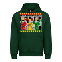 Forest Green black independence day juneteenth tumbler Urban Hoodie - BarkalooDesign