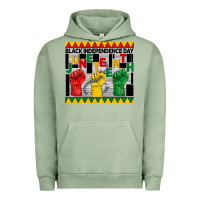 Pigment Oil Green black independence day juneteenth tumbler Urban Hoodie - BarkalooDesign