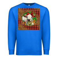 True Royal cute baby calf christmas Premium Sweatshirt - LillyAllenDesigns