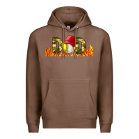 Chestnut Baseball And Softball Dad Libbey Glass Premium Hoodie - BundleAndBundleShop