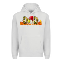 Dove Grey Baseball And Softball Dad Libbey Glass Premium Hoodie - BundleAndBundleShop