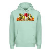 Seafoam Baseball And Softball Dad Libbey Glass Premium Hoodie - BundleAndBundleShop