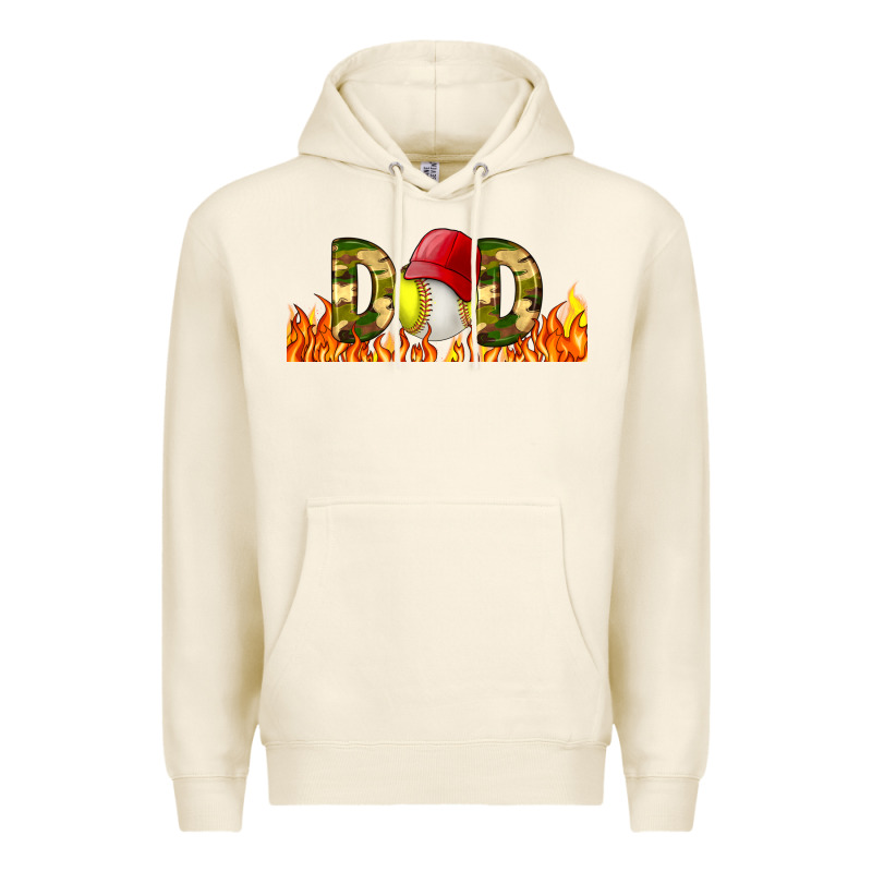 Baseball And Softball Dad Libbey Glass Premium Hoodie by BundleAndBundleShop | Teevron
