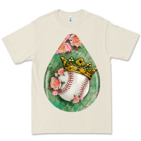 Bone baseball and western roses teardrop  6 Premium Tee - BundleAndBundleShop