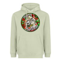 Matcha christmas lincoln sheep Heavyweight Hoodie - LillyAllenDesigns