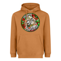 Meerkat christmas lincoln sheep Heavyweight Hoodie - LillyAllenDesigns