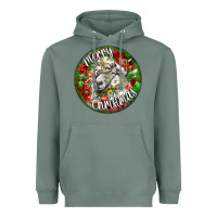 Sage christmas lincoln sheep Heavyweight Hoodie - LillyAllenDesigns