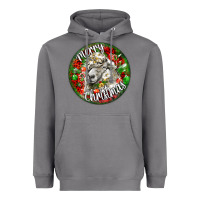 Storm christmas lincoln sheep Heavyweight Hoodie - LillyAllenDesigns