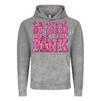 Cloud Rock In October We Wear Pink with Gnome Vintage Hoodie - texasbilliewilder