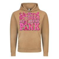 Vintage Camel In October We Wear Pink with Gnome Vintage Hoodie - texasbilliewilder