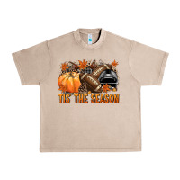 French Oak Tis' the season Football black helmet Urban Heavy Tee - NancyCooperArtShop