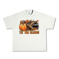 Pistachio Tis' the season Football black helmet Urban Heavy Tee - NancyCooperArtShop