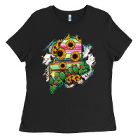 Black maine Ladies Tee - RanaPortraitStore