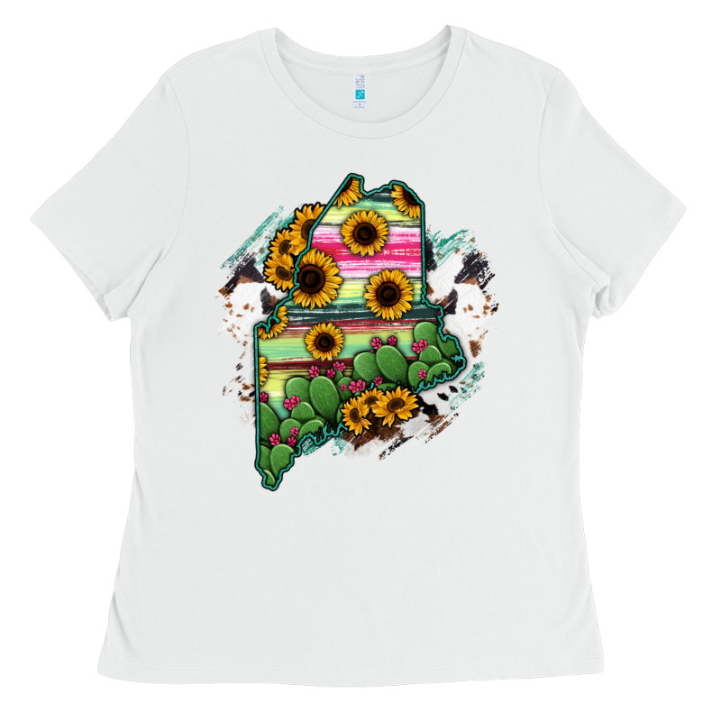 Maine Ladies Tee by RanaPortraitStore | Teevron