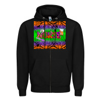 Black halloween nurse tumbler Zipper Hoodie - BundleAndBundleShop