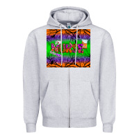Heather Grey halloween nurse tumbler Zipper Hoodie - BundleAndBundleShop