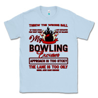 Dusty Blue My Bowling Classic Tee - Bettercallsaul