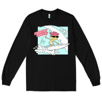 Black Rocket Power Otto Woogidy Woogidy Surfs Up Long Sleeve Tee - tuanDangUi