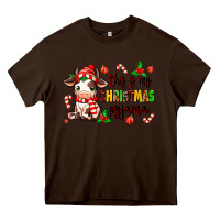 Chocolate Brown this is my  christmas pyjama Heavy Core Tee - MaliasSmallBusiness