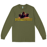 Army Green Buffalo Gold Casino Slot Machine Game Gifts Long Sleeve Tee - tuanDangUi