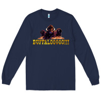 Navy Buffalo Gold Casino Slot Machine Game Gifts Long Sleeve Tee - tuanDangUi
