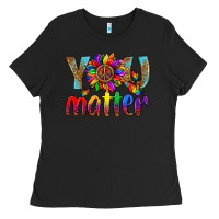 Black Lgbtq You Matter With Leopard Ladies Tee - BundleAndBundleShop