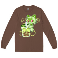 Chestnut sprigatito matcha bubble classic . Long Sleeve Tee - tuanDangUi