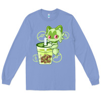 Colony Blue sprigatito matcha bubble classic . Long Sleeve Tee - tuanDangUi