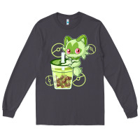 Smoke sprigatito matcha bubble classic . Long Sleeve Tee - tuanDangUi