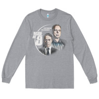 Heather Grey inside no. 9 Long Sleeve Tee - tuanDangUi