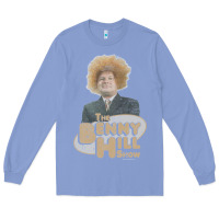 Colony Blue benny hill Long Sleeve Tee - tuanDangUi