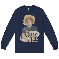 Navy benny hill Long Sleeve Tee - tuanDangUi
