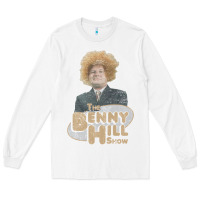 White benny hill Long Sleeve Tee - tuanDangUi