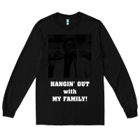 Black hangin' out with my family (birdemic) Long Sleeve Tee - tuanDangUi