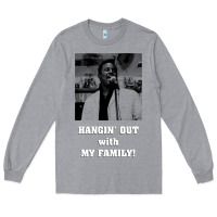 Heather Grey hangin' out with my family (birdemic) Long Sleeve Tee - tuanDangUi