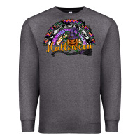Charcoal Heather Halloween Premium Sweatshirt - SublimationCraftShop