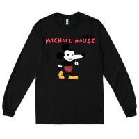 Black michael the mouse Long Sleeve Tee - tuanDangUi