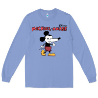 Colony Blue michael the mouse Long Sleeve Tee - tuanDangUi