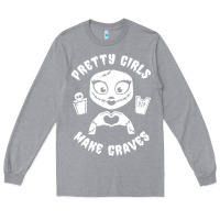 Heather Grey pretty girls make graves Long Sleeve Tee - tuanDangUi