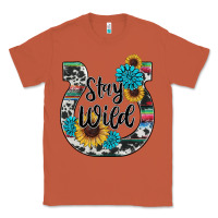 Copper western stay wild horsesho Classic Tee - RanaPortraitStore