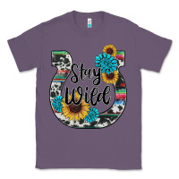 Lavender western stay wild horsesho Classic Tee - RanaPortraitStore