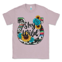 Lilac western stay wild horsesho Classic Tee - RanaPortraitStore