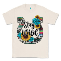 Natural western stay wild horsesho Classic Tee - RanaPortraitStore