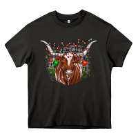 Asphalt christmas  texas longhorn Heavy Core Tee - JahusDesignShop