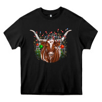 Black christmas  texas longhorn Heavy Core Tee - JahusDesignShop